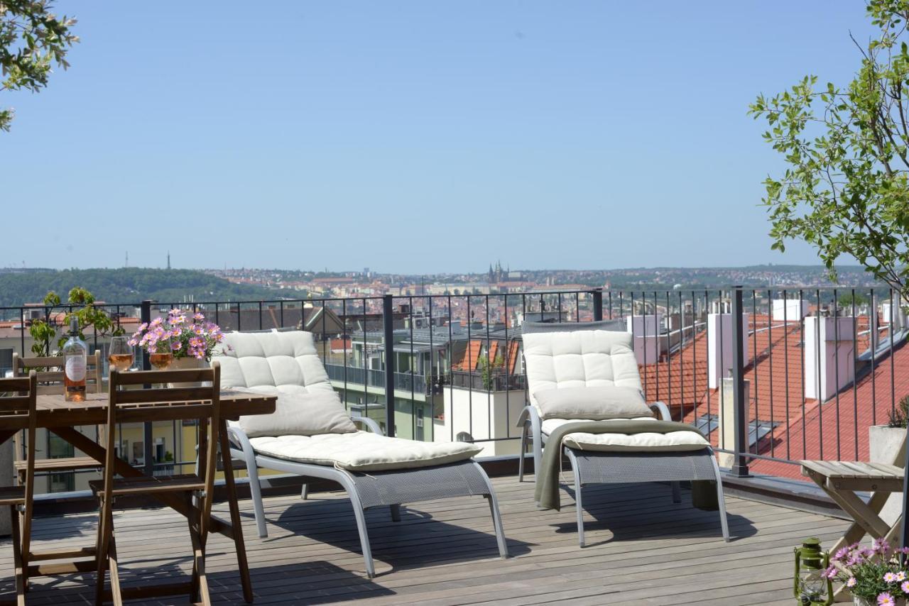 Luxury Penthouse Apartment 프라하 외부 사진