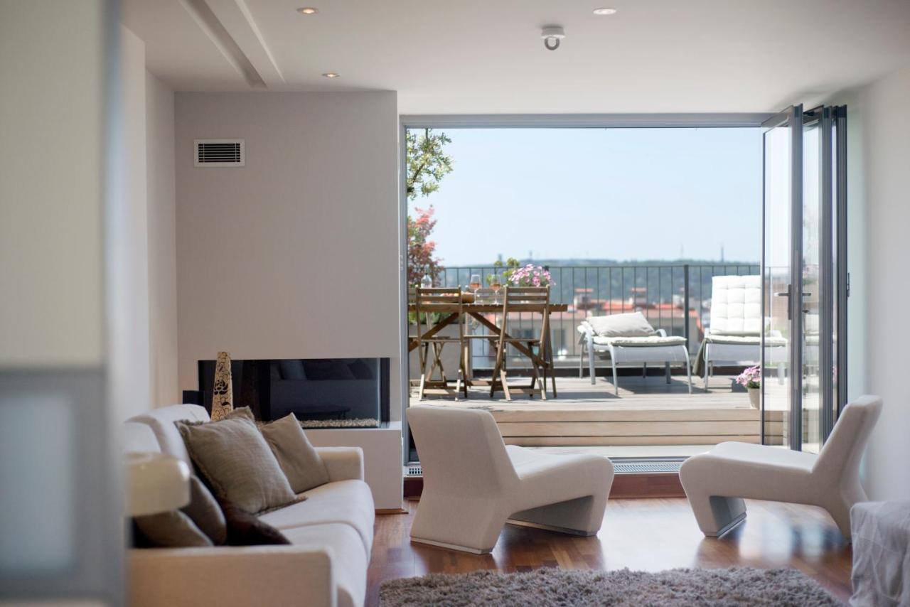 Luxury Penthouse Apartment 프라하 외부 사진